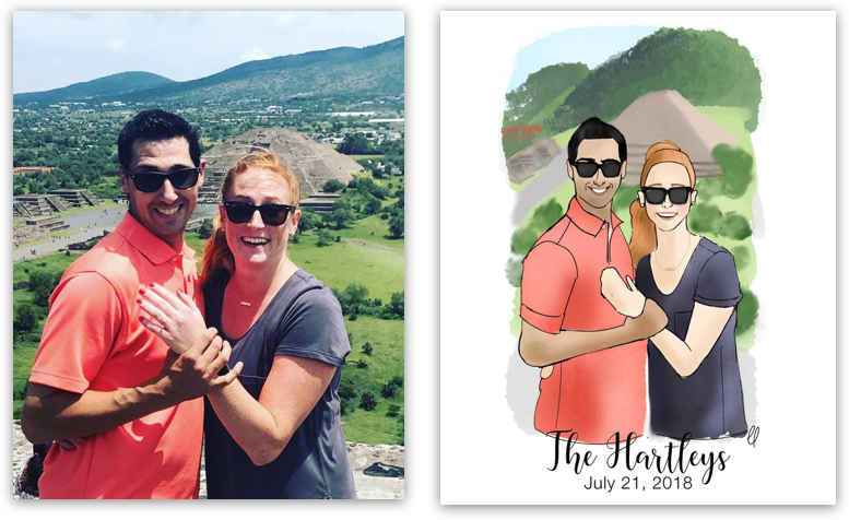 A Picture Perfect Gift for The Couple Who Has Everything